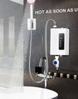 AquaTank | Portable Tankless Water Heater for Bathroom and Kitchen Use 5