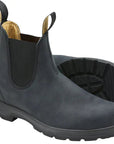 AquaTerra | Stylish Waterproof Black Chelsea Boots for Men and Women 3