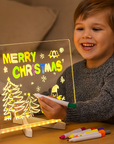 ArtGlow | LED Christmas Ornament Drawing Board for Kids’ Creative Art Play 0