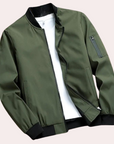 Artan | Men’s Autumn Bomber Jacket with Clean Minimalist Finish 0