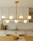 Arvion | Elegant Golden Chandelier Kitchen Table 1