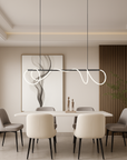 Arvra | Linear Kitchen Table Pendant Lamp 2