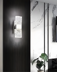 AuraLuxe – Crystal LED Wall Lamp 2