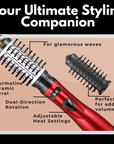 AureaGlow | Innovative Rotating 2-in-1 Hair Dryer and Styler 5