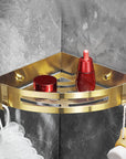 AureliaSet | Elegant Modern Gold Silver 3-Piece Bathroom Accessory Collection 12