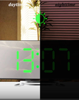 Aurelio | Stylish Large Display Digital Alarm Clock with Curved Design 4