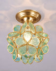 AuroraGlow | Elegant Stylish Gold Accent Ceiling Lamp 6