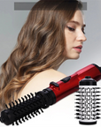 Auto-Rotating Hair Styler Ionic Round Brush 2-in-1 for Effortless Volume 0