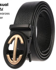 AutoBelt | Men’s Automatic Ratchet Belt with Gold Buckle and Gift Bag 22