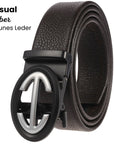AutoBelt | Men’s Automatic Ratchet Belt with Gold Buckle and Gift Bag 29