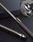 Portable Folding Walking Cane – Quad Base Stick with Adjustable Height for Stability and Balance