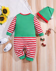 Baby Halloween Elf Costume Romper | Festive Long Sleeve 2