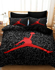 Basketball Bedding Set for Kids – Soft Fabric Duvet Cover and Pillowcases, Sporty Design, Machine Washable 1