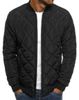 Benjamin | Quilted Diamond Stitch Jacket for Men 0