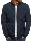 Benjamin | Quilted Diamond Stitch Jacket for Men 2