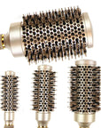 BlowOut Pro - Ionic Boar Bristle Round Hairbrush Set for Salon-Quality Styling 2