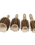 BlowOut Pro - Ionic Boar Bristle Round Hairbrush Set for Salon-Quality Styling 3
