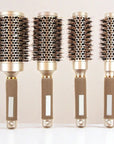 BlowOut Pro - Ionic Boar Bristle Round Hairbrush Set for Salon-Quality Styling 4