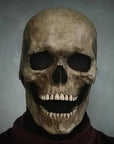BoneCraft | Realistic Movable Jaw Skull Mask for Halloween Events 4