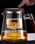 Borosilicate Bliss | Elegant Heat-Resistant Glass Teapot with Infuser 0