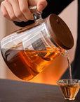 Borosilicate Bliss | Elegant Heat-Resistant Glass Teapot with Infuser 1