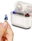 Invisible Rechargeable Hearing Aids with Noise Reduction – Comfortable and Discreet for Mild to Moderate Hearing Loss