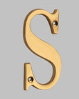 BrassHaus | Solid Brass Modern House Numbers 13