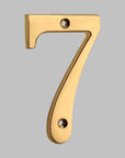 BrassHaus | Solid Brass Modern House Numbers 2