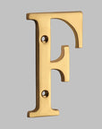 BrassHaus | Solid Brass Modern House Numbers 7