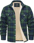 Braylen | Checkered Winter Coat for Men with Plush Lining 1