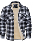 Braylen | Checkered Winter Coat for Men with Plush Lining 3