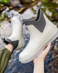 BreezyStorm | Stylish Waterproof Rubber Rain Boots for Women 1