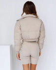 Brielle | Cozy Women’s Winter Short Puffer Jacket with Hood 3