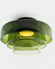 Brilora | Modern Scandinavian Bauhaus Glass Layered Pendant Lamp 10