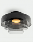 Brilora | Modern Scandinavian Bauhaus Glass Layered Pendant Lamp 11