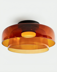 Brilora | Modern Scandinavian Bauhaus Glass Layered Pendant Lamp 12