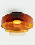 Brilora | Modern Scandinavian Bauhaus Glass Layered Pendant Lamp 13