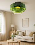 Brilora | Modern Scandinavian Bauhaus Glass Layered Pendant Lamp 2