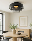 Brilora | Modern Scandinavian Bauhaus Glass Layered Pendant Lamp 8