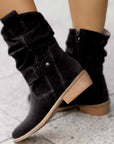 Brown Suede Ankle Boots for Women – Comfortable High-Quality Everyday Footwear 1