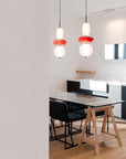 LumiClear – Elegante lampadario in vetro con brillantezza trasparente