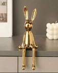 BunnyElegance - Stylish Rabbit Ornament 2