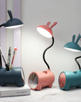 BunnyGlow | Creative Bunny Touch Lamp with Pen Holder & USB Charging 8