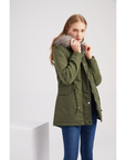 Caira | Women's Warm Hooded Parka Winter Jacket 1