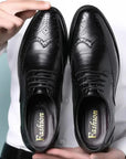Calfskin Charmer | Elegant Comfortable Men's Dress Shoes for All Occasions 0