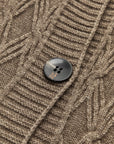 Cali | Diamond Stitch Knitting Longline Cardigan 6
