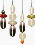 LumiClear – Elegante lampadario in vetro con brillantezza trasparente