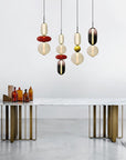 LumiClear – Elegante lampadario in vetro con brillantezza trasparente