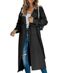 Cassandra | Elegant Women's Long Trench Coat with Modern Chic Look 0