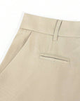 Friedrich | Pantaloni Corti Casual a Gamba Dritta con Vita Semi-Elastica